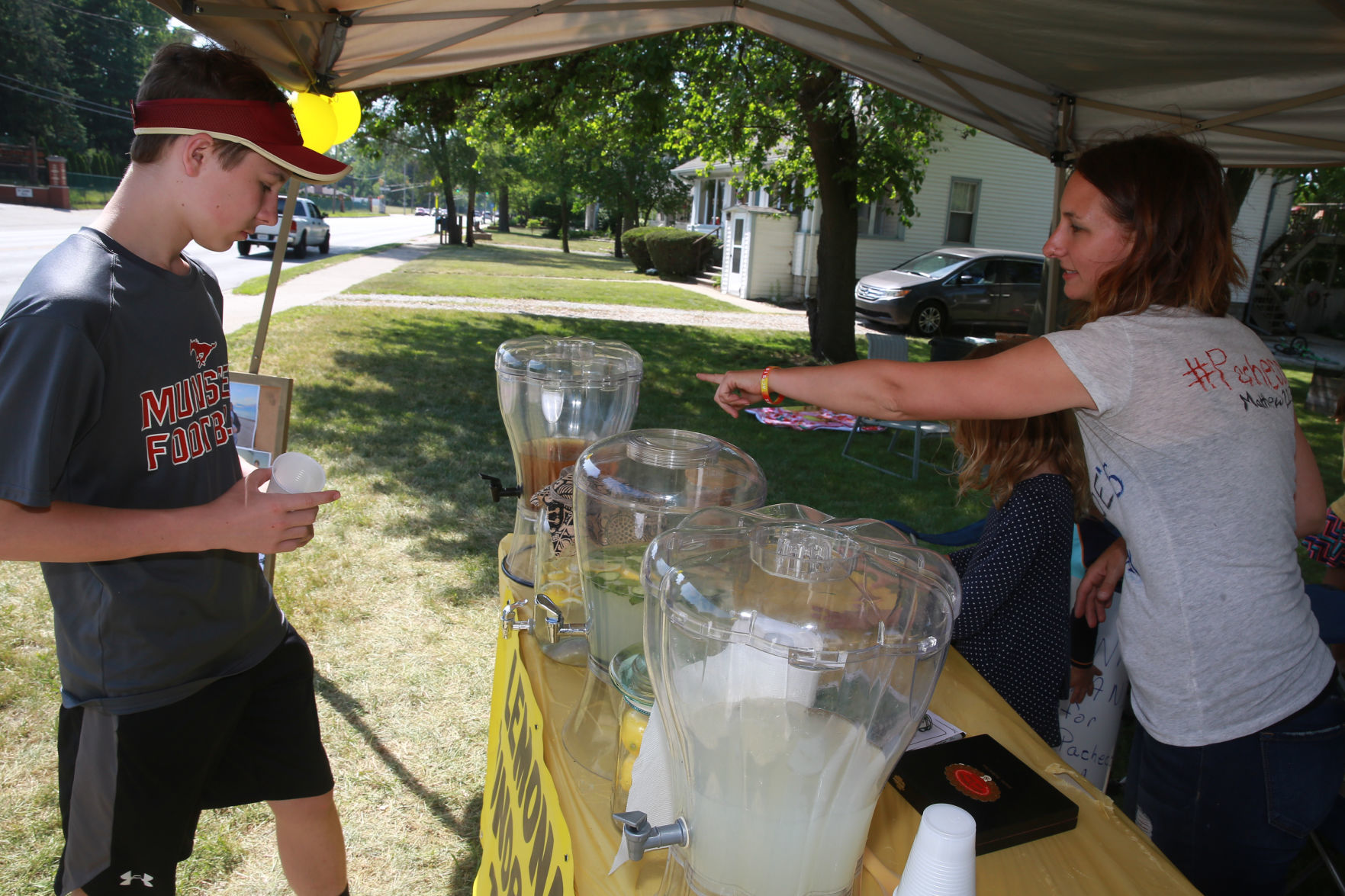 Lemonade for a cause